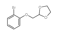 2-[(2-bromophenoxy)methyl]-1,3-dioxolane Structure