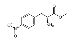 4-nitro-phenylalanine methyl ester Structure