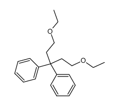 1,5-diethoxy-3,3-diphenyl-pentane Structure