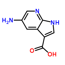 5-Amino-7-azaindole-3-carboxylic acid结构式