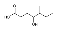 4-hydroxy-5-methyl-heptanoic acid Structure