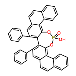 (8aR)-18-羟基-8,9-二苯基-18-氧化物-二苯并菲[4,3-d：3'',4''-f] [1,3,2]二氧杂磷醚结构式