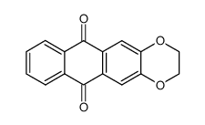 2,3-ethanediyldioxy-anthraquinone Structure
