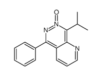 7-oxido-5-phenyl-8-propan-2-ylpyrido[2,3-d]pyridazin-7-ium Structure