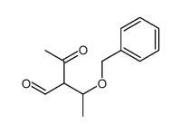 2-acetyl-3-phenylmethoxybutanal Structure