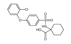 1-((4-(2-氯苯氧基)苯基)磺酰氨基)环己烷-1-羧酸图片