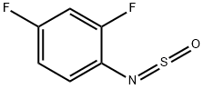 2,4-二氟-1-(苯亚磺酰基氨基)苯结构式