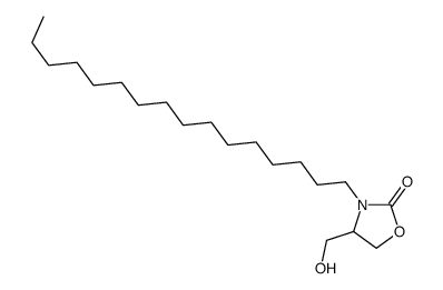 3-hexadecyl-4-(hydroxymethyl)-1,3-oxazolidin-2-one Structure