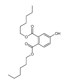 dihexyl 4-hydroxybenzene-1,2-dicarboxylate结构式
