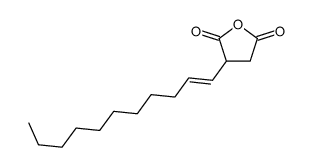 3-undec-1-enyloxolane-2,5-dione Structure