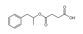 3-((1-methyl-2-phenylethoxy)carbonyl)propanoic acid Structure