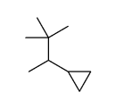3,3-dimethylbutan-2-ylcyclopropane结构式