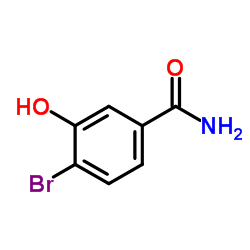 4-Bromo-3-hydroxybenzamide Structure