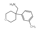 c-(4-m-tolyl-tetrahydro-pyran-4-yl)-methylamine Structure