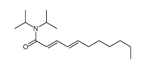 N,N-di(propan-2-yl)undeca-2,4-dienamide结构式