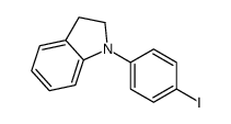 1-(4-iodophenyl)-2,3-dihydroindole Structure