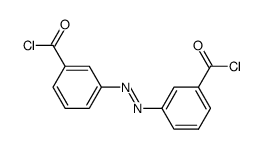 m-Azobenzoic acid dichloride Structure