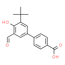 3'-(tert-Butyl)-5'-formyl-4'-hydroxybiphenyl-4-carboxylic Acid picture