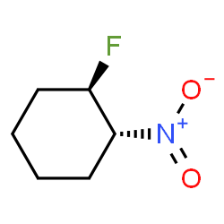 Cyclohexane, 1-fluoro-2-nitro-, trans- (9CI) Structure