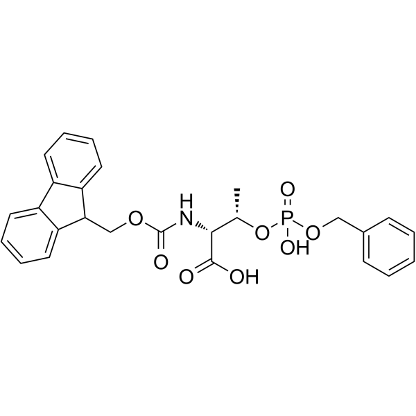 Fmoc-D-Thr(PO(OBzl)OH)-OH图片