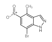 7-溴-4-甲基-5-硝基-1H-吲唑图片