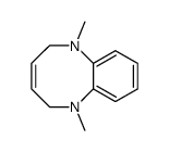 (Z)-1,6-dimethyl-1,2,5,6-tetrahydrobenzo[b][1,4]diazocine Structure