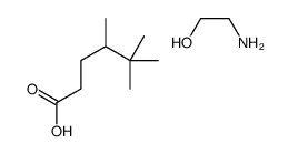 4,5,5-trimethylhexanoic acid, compound with 2-aminoethanol (1:1)结构式