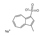 3-methylazulene-1-sulfonic acid sodium salt结构式