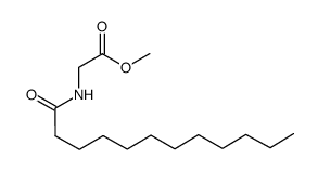 N-n-dodecanoyl-methyl glycinate结构式