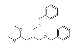 (((2-(2,2-dimethoxyethyl)propane-1,3-diyl)bis(oxy))bis(methylene))dibenzene Structure