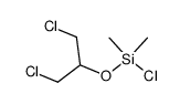 Chlor-(β,β'-dichlor-isopropyloxy)-dimethyl-silan Structure