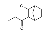 1-(3-chloro-[2]norbornyl)-propan-1-one结构式