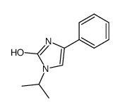 1-isopropyl-4-phenyl-1,3-dihydro-imidazol-2-one Structure