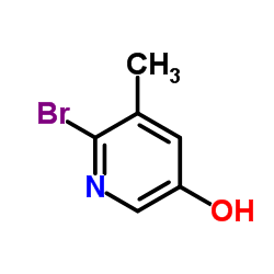 2-溴-5-羟基-3-甲基吡啶结构式