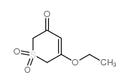 2H-Thiopyran-3(6H)-one,5-ethoxy-, 1,1-dioxide结构式