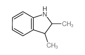 1H-Indole,2,3-dihydro-2,3-dimethyl-, (2R,3R)-rel- Structure