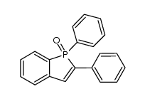 1,2-diphenylbenzo[b]phosphole-P-oxide结构式