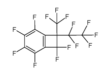 perfluoro-1-ethyl-1-methylbenzocyclobutene Structure