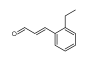 2-ethylcinnamaldehyde Structure