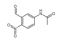 5-acetamido-2-nitrobenzaldehyde结构式