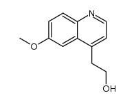 2-(6-methoxyquinolin-4-yl)ethanol结构式