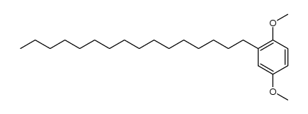 2-hexadecyl-1,4-dimethoxy-benzene结构式