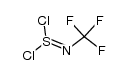 N-(trifluoromethyl)iminosulphur dichloride Structure