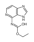 ethyl N-(1H-imidazo[4,5-c]pyridin-4-yl)carbamate结构式