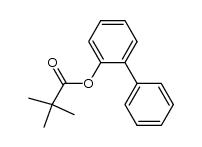 [1,1'-biphenyl]-2-yl pivalate结构式