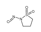 N-nitrosopropanesultam结构式