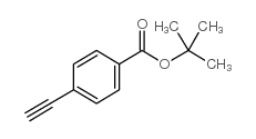 tert-butyl 4-ethynylbenzoate Structure