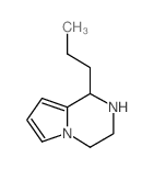 1-PROPYL-1,2,3,4-TETRAHYDRO-PYRROLO[1,2-A]-PYRAZINE structure