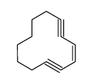 cyclododec-3-en-1,5-diyne结构式