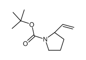 (S)-tert-butyl 2-vinylpyrrolidine-1-carboxylate Structure